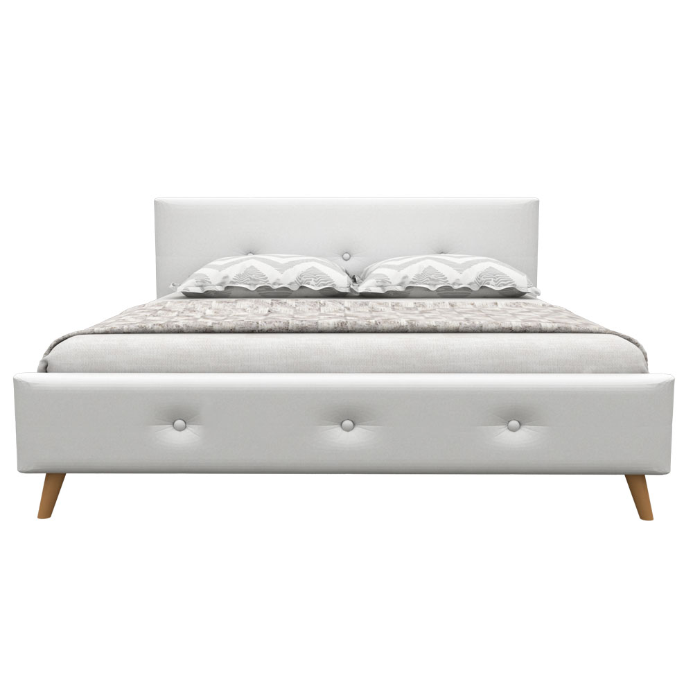 Modtuf King size Bed-White